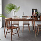 Rectangle Shape Wood Color Dining Table Solid Wood Table Luxury with 4 Legs Clearhalo ' dining_table' 'Dining Tables & Seating' 'Dining Tables' 'furn' 'furn_dining_table' 'Furniture' 'furniture_dining_table' 'Kitchen & Dining Furniture' 'kitchen&dining_furn' 'kitchen' 'kitchen_dining_table' 3739952