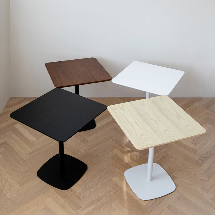 Industrial Style Solid Wood Dining Table Square Table with Metal Base for Dinning Room Clearhalo ' dining_table' 'Dining Tables & Seating' 'Dining Tables' 'furn' 'furn_dining_table' 'Furniture' 'furniture_dining_table' 'Kitchen & Dining Furniture' 'kitchen&dining_furn' 'kitchen' 'kitchen_dining_table' 3739961