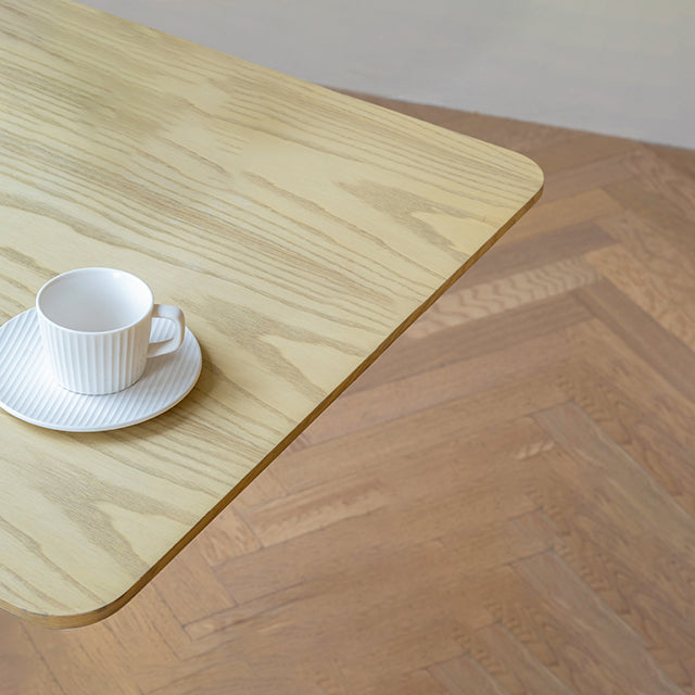 Industrial Style Solid Wood Dining Table Square Table with Metal Base for Dinning Room Clearhalo ' dining_table' 'Dining Tables & Seating' 'Dining Tables' 'furn' 'furn_dining_table' 'Furniture' 'furniture_dining_table' 'Kitchen & Dining Furniture' 'kitchen&dining_furn' 'kitchen' 'kitchen_dining_table' 3739966