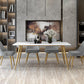 Traditional Luxury Rectangle Dining Table Stone Dinner Table with 4 Legs Clearhalo ' dining_table' 'Dining Tables & Seating' 'Dining Tables' 'furn' 'furn_dining_table' 'Furniture' 'furniture_dining_table' 'Kitchen & Dining Furniture' 'kitchen&dining_furn' 'kitchen' 'kitchen_dining_table' 3739996