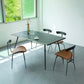 Industrial Rectangle Dining Room Table Oak Solid Wood Table with 4 Black Legs Clearhalo ' dining_table' 'Dining Tables & Seating' 'Dining Tables' 'furn' 'furn_dining_table' 'Furniture' 'furniture_dining_table' 'Kitchen & Dining Furniture' 'kitchen&dining_furn' 'kitchen' 'kitchen_dining_table' 3740120