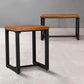 Industrial Dining Room Table Solid Wood Table with Black Trestle Base for Dining Room Clearhalo ' dining_table' 'Dining Tables & Seating' 'Dining Tables' 'furn' 'furn_dining_table' 'Furniture' 'furniture_dining_table' 'Kitchen & Dining Furniture' 'kitchen&dining_furn' 'kitchen' 'kitchen_dining_table' 3740131
