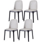 Industrial Ash Open Side Chair Matte Finish Leather Dining Chair with Black Legs Smoke Gray Wood 4 Piece Set Clearhalo ' kitchen&dining_furn' 'Dining Chairs' 'Dining Tables & Seating' 'dining_chair' 'furn' 'furn_dining_chair' 'Furniture' 'furniture_dining_chair' 'Kitchen & Dining Furniture' 'kitchen' 3740177