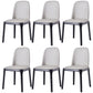 Industrial Ash Open Side Chair Matte Finish Leather Dining Chair with Black Legs Smoke Gray Wood 6 Piece Set Clearhalo ' kitchen&dining_furn' 'Dining Chairs' 'Dining Tables & Seating' 'dining_chair' 'furn' 'furn_dining_chair' 'Furniture' 'furniture_dining_chair' 'Kitchen & Dining Furniture' 'kitchen' 3740178