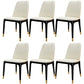 Industrial Ash Open Side Chair Matte Finish Leather Dining Chair with Black Legs Beige Wrought Iron 6 Piece Set Clearhalo ' kitchen&dining_furn' 'Dining Chairs' 'Dining Tables & Seating' 'dining_chair' 'furn' 'furn_dining_chair' 'Furniture' 'furniture_dining_chair' 'Kitchen & Dining Furniture' 'kitchen' 3740181