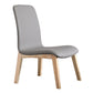 Scandinavian Style Ash Wood Dining Side Chair Solid Back Armless Chair for Home Use Grey 1 Piece Natural Wood Clearhalo ' kitchen&dining_furn' 'Dining Chairs' 'Dining Tables & Seating' 'dining_chair' 'furn' 'furn_dining_chair' 'Furniture' 'furniture_dining_chair' 'Kitchen & Dining Furniture' 'kitchen' 3740315