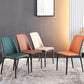 Contemporary Metal Dining Room Chairs Armless Parsons Chair for Home Use Clearhalo ' kitchen&dining_furn' 'Dining Chairs' 'Dining Tables & Seating' 'dining_chair' 'furn' 'furn_dining_chair' 'Furniture' 'furniture_dining_chair' 'Kitchen & Dining Furniture' 'kitchen' 3740348