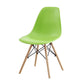 Contemporary Style Beech Wood Chair Solid Back Side Kitchen Dining Chairs Green 1 Piece Clearhalo ' kitchen&dining_furn' 'Dining Chairs' 'Dining Tables & Seating' 'dining_chair' 'Furniture' 'furniture_dining_chair' 'Kitchen & Dining Furniture' 'kitchen' 3740375