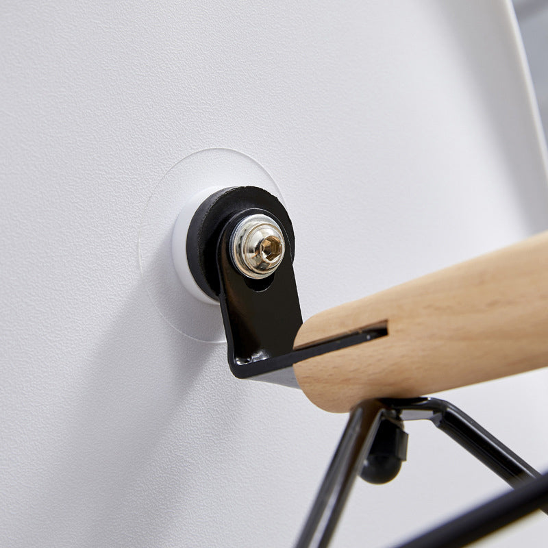 Contemporary Style Beech Wood Chair Solid Back Side Kitchen Dining Chairs Clearhalo ' kitchen&dining_furn' 'Dining Chairs' 'Dining Tables & Seating' 'dining_chair' 'Furniture' 'furniture_dining_chair' 'Kitchen & Dining Furniture' 'kitchen' 3740386