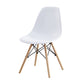 Contemporary Style Beech Wood Chair Solid Back Side Kitchen Dining Chairs White 1 Piece Clearhalo ' kitchen&dining_furn' 'Dining Chairs' 'Dining Tables & Seating' 'dining_chair' 'Furniture' 'furniture_dining_chair' 'Kitchen & Dining Furniture' 'kitchen' 3740393