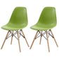 Contemporary Style Beech Wood Chair Solid Back Side Kitchen Dining Chairs Blackish Green Set of 2 Clearhalo ' kitchen&dining_furn' 'Dining Chairs' 'Dining Tables & Seating' 'dining_chair' 'Furniture' 'furniture_dining_chair' 'Kitchen & Dining Furniture' 'kitchen' 3740407