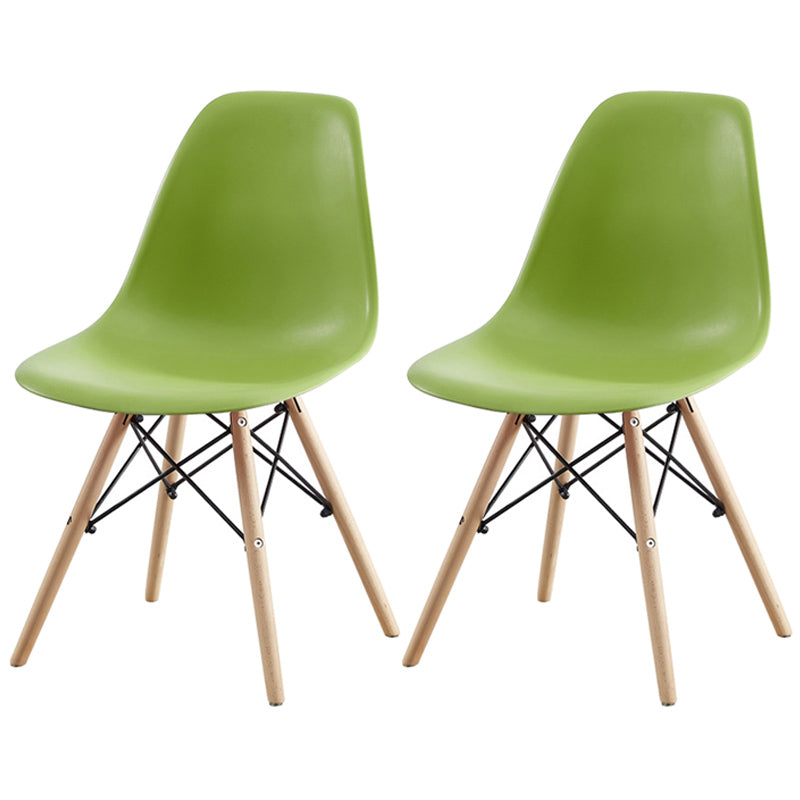Contemporary Style Beech Wood Chair Solid Back Side Kitchen Dining Chairs Blackish Green Set of 2 Clearhalo ' kitchen&dining_furn' 'Dining Chairs' 'Dining Tables & Seating' 'dining_chair' 'Furniture' 'furniture_dining_chair' 'Kitchen & Dining Furniture' 'kitchen' 3740407