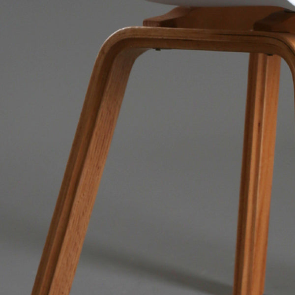 Contemporary Style Dining Room Chairs Kitchen Arm Chair with Wooden Legs Clearhalo ' kitchen&dining_furn' 'Dining Chairs' 'Dining Tables & Seating' 'dining_chair' 'furn' 'furn_dining_chair' 'Furniture' 'furniture_dining_chair' 'Kitchen & Dining Furniture' 'kitchen' 3740423