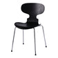 Industrial Style Metal Legs Dining Chairs Solid Back Armless Chairs for Home Black 1 Piece Silver Clearhalo ' kitchen&dining_furn' 'Dining Chairs' 'Dining Tables & Seating' 'dining_chair' 'furn' 'furn_dining_chair' 'Furniture' 'furniture_dining_chair' 'Kitchen & Dining Furniture' 'kitchen' 3740468