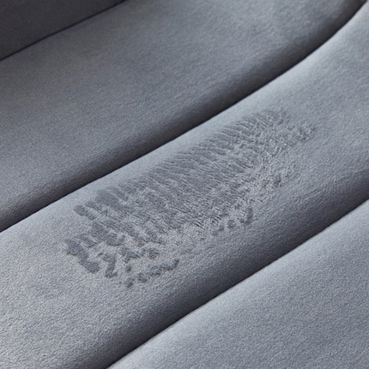 Home Scandinavian Side Chair Wingback Metal Upholstered Dining Room Chair Clearhalo ' kitchen&dining_furn' 'Dining Chairs' 'Dining Tables & Seating' 'dining_chair' 'furn' 'furn_dining_chair' 'Furniture' 'furniture_dining_chair' 'Kitchen & Dining Furniture' 'kitchen' 3740507