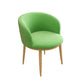 Home Contemporary Arm Chair Parsons Back Metal Upholstered Dining Room Chair Green 1 Piece Clearhalo ' kitchen&dining_furn' 'Dining Chairs' 'Dining Tables & Seating' 'dining_chair' 'furn' 'furn_dining_chair' 'Furniture' 'furniture_dining_chair' 'Kitchen & Dining Furniture' 'kitchen' 3740651