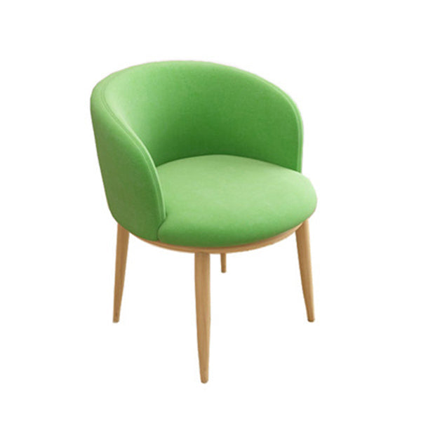 Home Contemporary Arm Chair Parsons Back Metal Upholstered Dining Room Chair Green 1 Piece Clearhalo ' kitchen&dining_furn' 'Dining Chairs' 'Dining Tables & Seating' 'dining_chair' 'furn' 'furn_dining_chair' 'Furniture' 'furniture_dining_chair' 'Kitchen & Dining Furniture' 'kitchen' 3740651