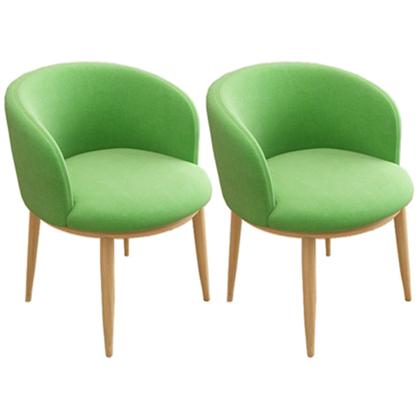 Home Contemporary Arm Chair Parsons Back Metal Upholstered Dining Room Chair Green 2 Piece Set Clearhalo ' kitchen&dining_furn' 'Dining Chairs' 'Dining Tables & Seating' 'dining_chair' 'furn' 'furn_dining_chair' 'Furniture' 'furniture_dining_chair' 'Kitchen & Dining Furniture' 'kitchen' 3740652