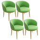 Home Contemporary Arm Chair Parsons Back Metal Upholstered Dining Room Chair Green 4 Piece Set Clearhalo ' kitchen&dining_furn' 'Dining Chairs' 'Dining Tables & Seating' 'dining_chair' 'furn' 'furn_dining_chair' 'Furniture' 'furniture_dining_chair' 'Kitchen & Dining Furniture' 'kitchen' 3740653