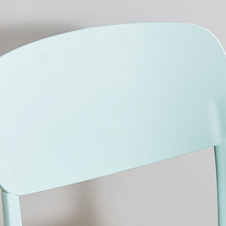 Home Scandinavian Side Chair Stackable Open Back Plastic Dining Room Chair Clearhalo ' kitchen&dining_furn' 'Dining Chairs' 'Dining Tables & Seating' 'dining_chair' 'furn' 'furn_dining_chair' 'Furniture' 'furniture_dining_chair' 'Kitchen & Dining Furniture' 'kitchen' 3740732