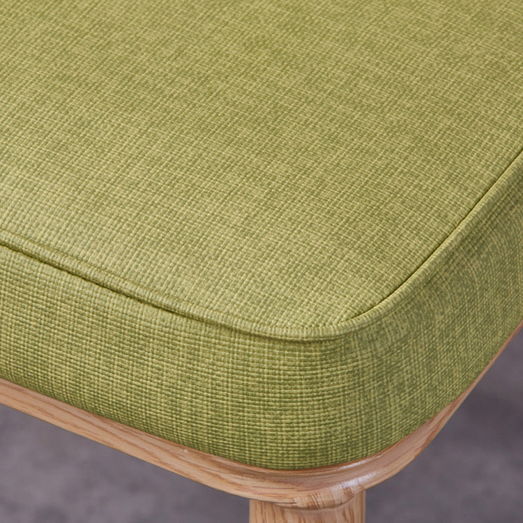 Scandinavian Home Side Chair Upholstered Solid Back Metal Dining Room Chair Clearhalo ' kitchen&dining_furn' 'Dining Chairs' 'Dining Tables & Seating' 'dining_chair' 'furn' 'furn_dining_chair' 'Furniture' 'furniture_dining_chair' 'Kitchen & Dining Furniture' 'kitchen' 3740834