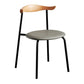 Contemporary Metal Dining Room Chairs Armless Open Back Dining Side Chair for Home Use Clearhalo ' kitchen&dining_furn' 'Dining Chairs' 'Dining Tables & Seating' 'dining_chair' 'furn' 'furn_dining_chair' 'Furniture' 'furniture_dining_chair' 'Kitchen & Dining Furniture' 'kitchen' 3740866