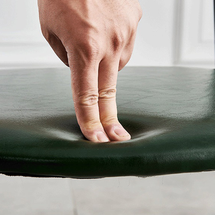 Contemporary Metal Dining Room Chairs Armless Open Back Dining Side Chair for Home Use Clearhalo ' kitchen&dining_furn' 'Dining Chairs' 'Dining Tables & Seating' 'dining_chair' 'furn' 'furn_dining_chair' 'Furniture' 'furniture_dining_chair' 'Kitchen & Dining Furniture' 'kitchen' 3740870