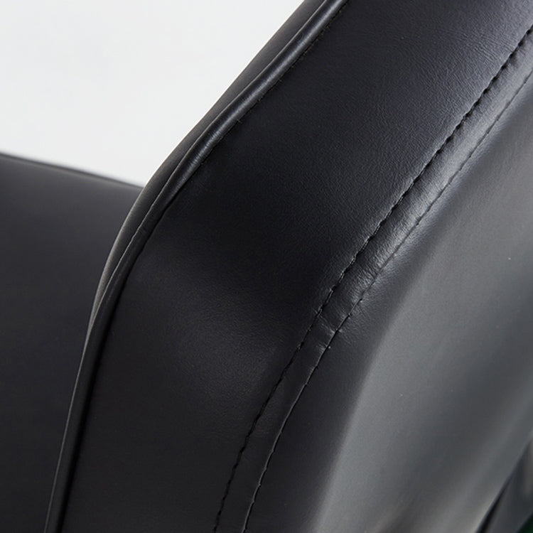 Industrial Armless Dining Chairs Open Back Upholstered Side Chair with Metal Legs Clearhalo ' kitchen&dining_furn' 'Dining Chairs' 'Dining Tables & Seating' 'dining_chair' 'furn' 'furn_dining_chair' 'Furniture' 'furniture_dining_chair' 'Kitchen & Dining Furniture' 'kitchen' 3740904