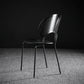 Nordic Style Metal Armless Dining Chairs Open Back Dining Side Chair for Home Use Black 1 Piece Black Clearhalo ' kitchen&dining_furn' 'Dining Chairs' 'Dining Tables & Seating' 'dining_chair' 'furn' 'furn_dining_chair' 'Furniture' 'furniture_dining_chair' 'Kitchen & Dining Furniture' 'kitchen' 3740992