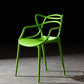 Scandinavian Plastic Dining Arm Chair Indoor Stackable Dining Armchairs Green 1 Piece Clearhalo ' kitchen&dining_furn' 'Dining Chairs' 'Dining Tables & Seating' 'dining_chair' 'furn' 'furn_dining_chair' 'Furniture' 'furniture_dining_chair' 'Kitchen & Dining Furniture' 'kitchen' 3741005
