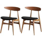 Contemporary Solid Wood Dining Room Chairs Armless Open Back Dining Side Chair for Home Use Natural 2 Piece Set Clearhalo ' kitchen&dining_furn' 'Dining Chairs' 'Dining Tables & Seating' 'dining_chair' 'furn' 'furn_dining_chair' 'Furniture' 'furniture_dining_chair' 'Kitchen & Dining Furniture' 'kitchen' 3741045