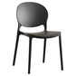 Scandinavian Plastic Armless Dining Chairs Indoor Stackable Side Chair Clearhalo ' kitchen&dining_furn' 'Dining Chairs' 'Dining Tables & Seating' 'dining_chair' 'furn' 'furn_dining_chair' 'Furniture' 'furniture_dining_chair' 'Kitchen & Dining Furniture' 'kitchen' 3741067