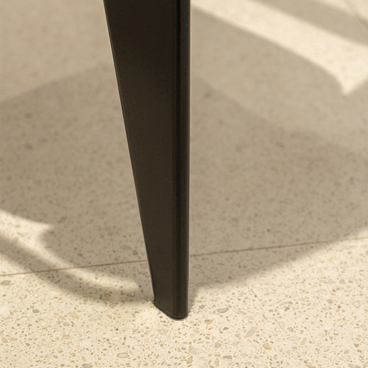 Contemporary Metal Dining Room Chairs Open Back Dining Side Armchair for Home Use Clearhalo ' kitchen&dining_furn' 'Dining Chairs' 'Dining Tables & Seating' 'dining_chair' 'Furniture' 'furniture_dining_chair' 'Kitchen & Dining Furniture' 'kitchen' 3741129