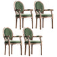 Country Style Solid Wood Dining Room Armchair King Louis Back Side Chair Blackish Green 4 Piece Set Clearhalo ' kitchen&dining_furn' 'Dining Chairs' 'Dining Tables & Seating' 'dining_chair' 'furn' 'furn_dining_chair' 'Furniture' 'furniture_dining_chair' 'Kitchen & Dining Furniture' 'kitchen' 3741162