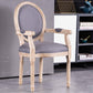 Country Style Solid Wood Dining Room Armchair King Louis Back Side Chair Grey 1 Piece Clearhalo ' kitchen&dining_furn' 'Dining Chairs' 'Dining Tables & Seating' 'dining_chair' 'furn' 'furn_dining_chair' 'Furniture' 'furniture_dining_chair' 'Kitchen & Dining Furniture' 'kitchen' 3741164