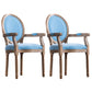 Country Style Solid Wood Dining Room Armchair King Louis Back Side Chair Light Blue 2 Piece Set Clearhalo ' kitchen&dining_furn' 'Dining Chairs' 'Dining Tables & Seating' 'dining_chair' 'furn' 'furn_dining_chair' 'Furniture' 'furniture_dining_chair' 'Kitchen & Dining Furniture' 'kitchen' 3741171