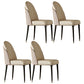 Contemporary Style Ash Wood Chairs Solid Back Side Dining Kitchen Chair Set Beige 4 Piece Set Black Clearhalo ' kitchen&dining_furn' 'Dining Chairs' 'Dining Tables & Seating' 'dining_chair' 'furn' 'furn_dining_chair' 'Furniture' 'furniture_dining_chair' 'Kitchen & Dining Furniture' 'kitchen' 3741446