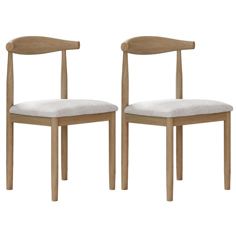 Contemporary Style Metal Chair Set Open Back Side Kitchen Dining Rooms Chair Natural Gray 2 Piece Set Clearhalo ' kitchen&dining_furn' 'Dining Chairs' 'Dining Tables & Seating' 'dining_chair' 'furn' 'furn_dining_chair' 'Furniture' 'furniture_dining_chair' 'Kitchen & Dining Furniture' 'kitchen' 3741609