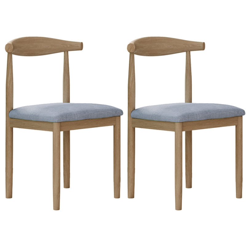 Contemporary Style Metal Chair Set Open Back Side Kitchen Dining Rooms Chair Natural Blue 2 Piece Set Clearhalo ' kitchen&dining_furn' 'Dining Chairs' 'Dining Tables & Seating' 'dining_chair' 'furn' 'furn_dining_chair' 'Furniture' 'furniture_dining_chair' 'Kitchen & Dining Furniture' 'kitchen' 3741612