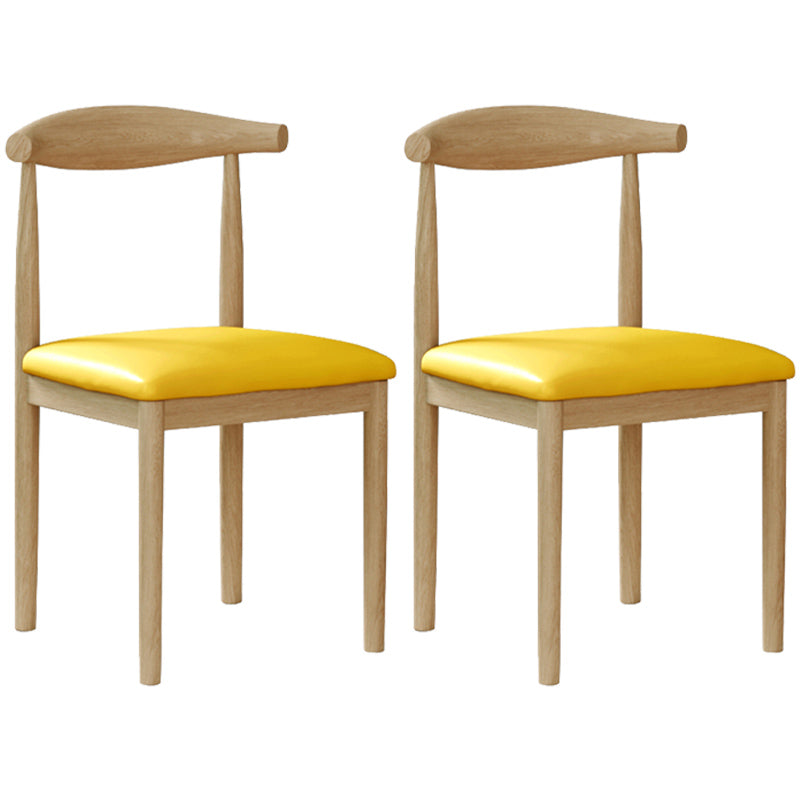 Contemporary Style Metal Chair Set Open Back Side Kitchen Dining Rooms Chair Natural Gold 2 Piece Set Clearhalo ' kitchen&dining_furn' 'Dining Chairs' 'Dining Tables & Seating' 'dining_chair' 'furn' 'furn_dining_chair' 'Furniture' 'furniture_dining_chair' 'Kitchen & Dining Furniture' 'kitchen' 3741630