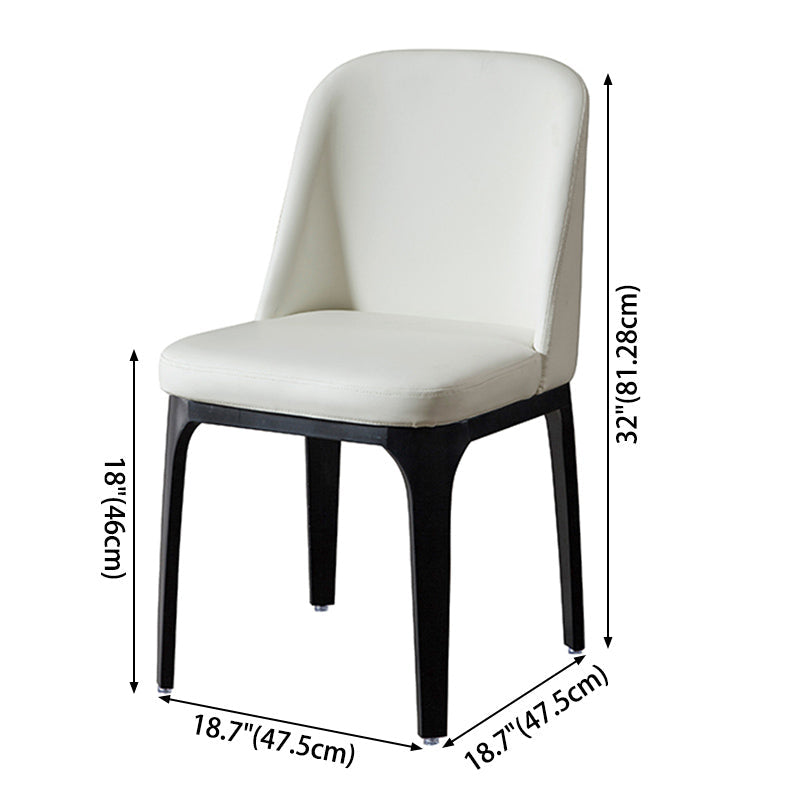 Industrial Restaurant Upholstered Side Chair Matte Finish Parsons Dining Chair Clearhalo ' kitchen&dining_furn' 'Dining Chairs' 'Dining Tables & Seating' 'dining_chair' 'furn' 'furn_dining_chair' 'Furniture' 'furniture_dining_chair' 'Kitchen & Dining Furniture' 'kitchen' 3741731