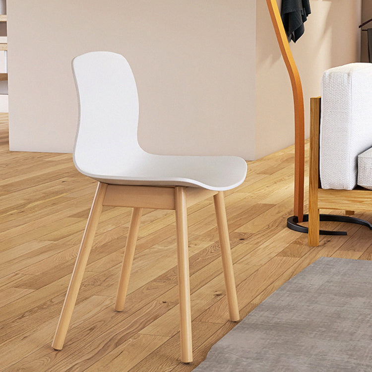 Contemporary Style Dining Armless Chair Wooden Dining Side Chair for Kitchen Clearhalo ' kitchen&dining_furn' 'Dining Chairs' 'Dining Tables & Seating' 'dining_chair' 'furn' 'furn_dining_chair' 'Furniture' 'furniture_dining_chair' 'Kitchen & Dining Furniture' 'kitchen' 3741760