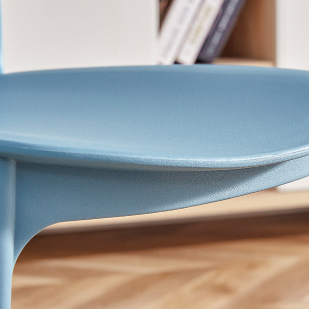 Contemporary Plastic Dining Chair Open Back Dining Side Chair for Kitchen Clearhalo ' kitchen&dining_furn' 'Dining Chairs' 'Dining Tables & Seating' 'dining_chair' 'furn' 'furn_dining_chair' 'Furniture' 'furniture_dining_chair' 'Kitchen & Dining Furniture' 'kitchen' 3754819