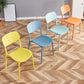 Contemporary Plastic Dining Chair Open Back Dining Side Chair for Kitchen Clearhalo ' kitchen&dining_furn' 'Dining Chairs' 'Dining Tables & Seating' 'dining_chair' 'furn' 'furn_dining_chair' 'Furniture' 'furniture_dining_chair' 'Kitchen & Dining Furniture' 'kitchen' 3754821