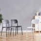 Contemporary Plastic Dining Chair Open Back Dining Side Chair for Kitchen Clearhalo ' kitchen&dining_furn' 'Dining Chairs' 'Dining Tables & Seating' 'dining_chair' 'furn' 'furn_dining_chair' 'Furniture' 'furniture_dining_chair' 'Kitchen & Dining Furniture' 'kitchen' 3754827