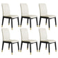 Industrial Restaurant Leather Side Chair Matte Finish Solid Back Dining Chair Off-White 6 Piece Set Brass Gold Clearhalo ' kitchen&dining_furn' 'Dining Chairs' 'Dining Tables & Seating' 'dining_chair' 'furn' 'furn_dining_chair' 'Furniture' 'furniture_dining_chair' 'Kitchen & Dining Furniture' 'kitchen' 3754928