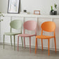 Plastic Open Back Side Chair Scandinavian Stackable Armless Dining Chairs Clearhalo ' kitchen&dining_furn' 'Dining Chairs' 'Dining Tables & Seating' 'dining_chair' 'furn' 'furn_dining_chair' 'Furniture' 'furniture_dining_chair' 'Kitchen & Dining Furniture' 'kitchen' 3754932