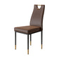 Scandinavian Style Upholstered Armless Dining Chairs Solid Back Side Chair for Home Clearhalo ' kitchen&dining_furn' 'Dining Chairs' 'Dining Tables & Seating' 'dining_chair' 'furn' 'furn_dining_chair' 'Furniture' 'furniture_dining_chair' 'Kitchen & Dining Furniture' 'kitchen' 3755025