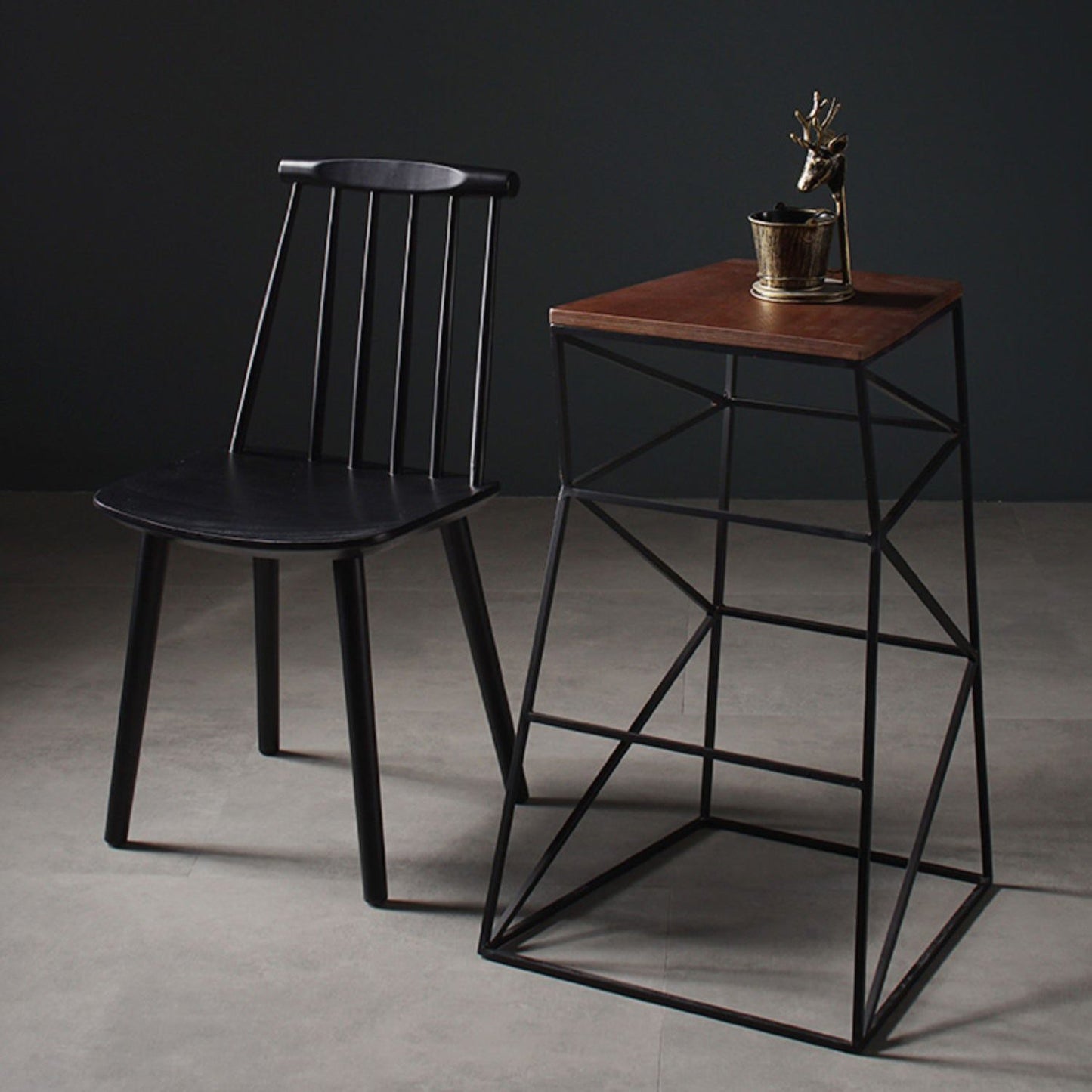 Contemporary Style Wooden Dining Room Chair Slat Back Side Chair for Kitchen Clearhalo ' kitchen&dining_furn' 'Dining Chairs' 'Dining Tables & Seating' 'dining_chair' 'furn' 'furn_dining_chair' 'Furniture' 'furniture_dining_chair' 'Kitchen & Dining Furniture' 'kitchen' 3755053