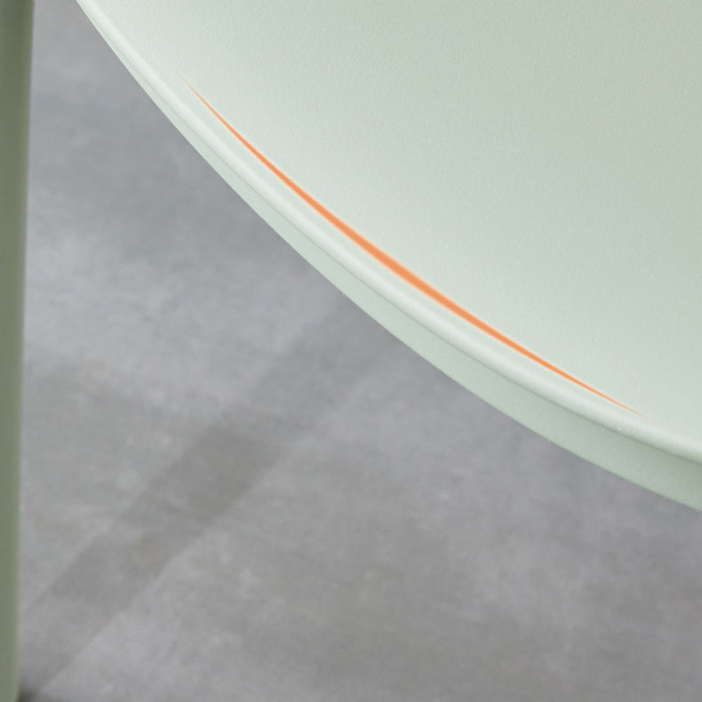 Scandinavian Armless Dining Chairs Stackable Plastic Open Back Side Chair Clearhalo ' kitchen&dining_furn' 'Dining Chairs' 'Dining Tables & Seating' 'dining_chair' 'furn' 'furn_dining_chair' 'Furniture' 'furniture_dining_chair' 'Kitchen & Dining Furniture' 'kitchen' 3755067